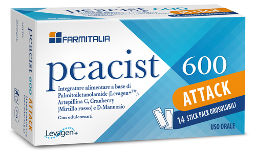 PEACIST 600 ATTACK 14 STICK PACK OROSOLUBILI - Farmacianuova.eu