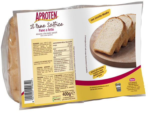APROTEN PAN BIANCO FETTE 2 X 200 G - Farmacianuova.eu