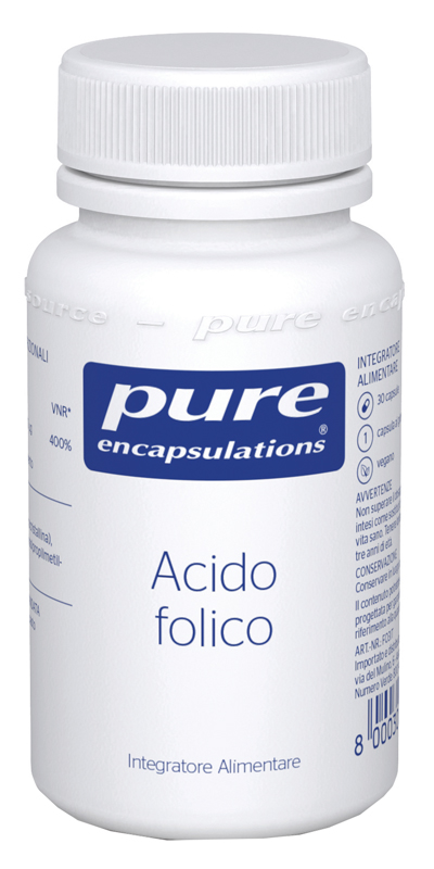 PURE ENCAPSULATIONS ACIDO FOLICO 30 CAPSULE - Farmacianuova.eu