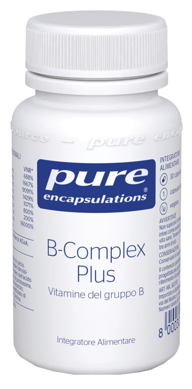 PURE ENCAPSULATIONS B-COMPLEX PLUS 30 CAPSULE - Farmacianuova.eu