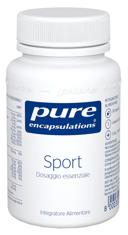 PURE ENCAPSULATIONS SPORT 30 CAPSULE - Farmacianuova.eu