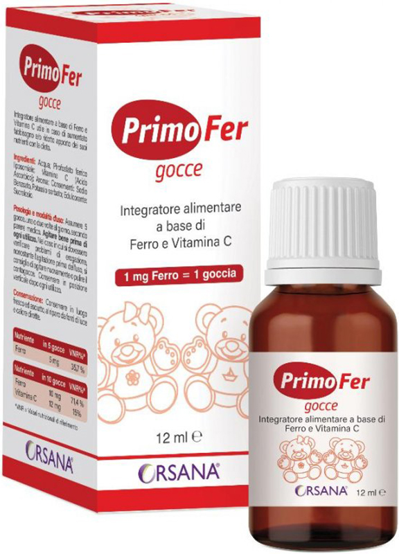 PRIMOFER GOCCE 12 ML - Farmacianuova.eu