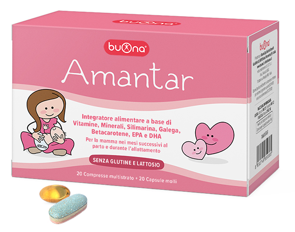 AMANTAR 20 COMPRESSE + 20 CAPSULE - Farmacianuova.eu