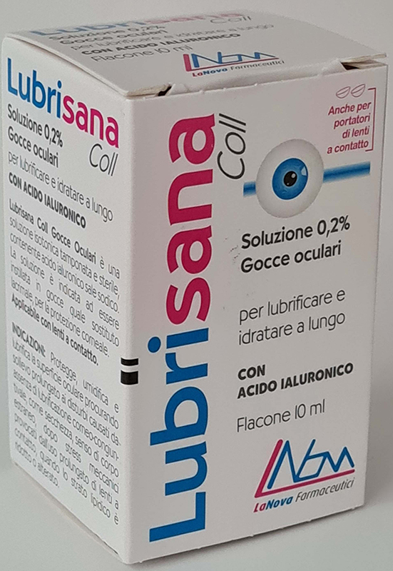 COLLIRIO LUBRISANA FLACONE 10 ML - Farmacianuova.eu