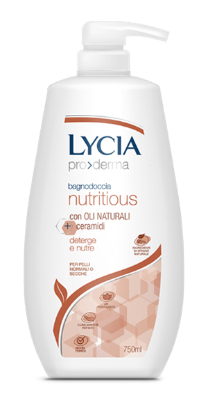 LYCIA PRODERMA BAGNODOCCIA NUTRITIOUS 750 ML - Farmacianuova.eu