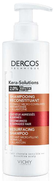 DERCOS TECHNIQUE KERASOL SHAMPOO RISTRUTTURANTE 250 ML - Farmacianuova.eu