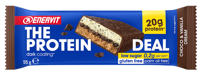 ENERVIT PROTEIN DEAL BARRETTA CHOVAN 55 G - Farmacianuova.eu