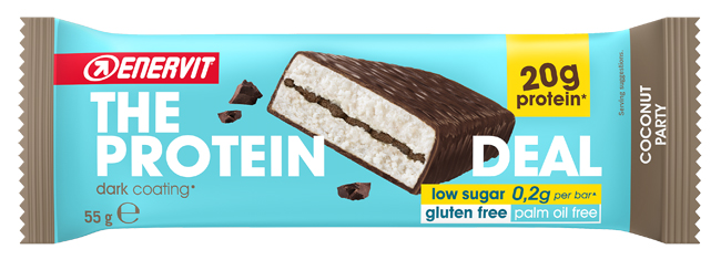 ENERVIT PROTEIN DEAL COCONUT 55 G - Farmacianuova.eu