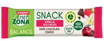 ENERZONA SNACK VANILLA RED FRUIT 33 G - Farmacianuova.eu