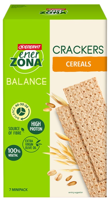 ENERZONA CRACKERS CEREALS 25 G - Farmacianuova.eu