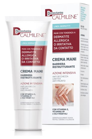 DERMOVITAMINA CALMILENE CREMA MANI DERMATITE ALLERGICA DA CONTATTO 75 ML - Farmacianuova.eu