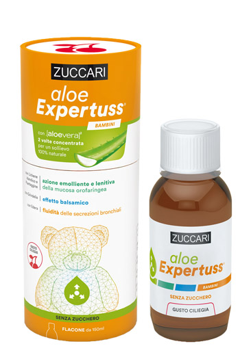 ALOE EXPERTUSS BAMBINI CILIEGIA 150 ML - Farmacianuova.eu