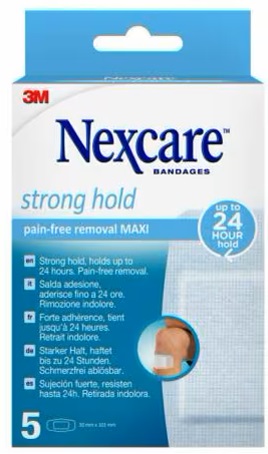 CEROTTO NEXCARE STRONG PADS 360 MAXI 5 PEZZI - Farmacianuova.eu