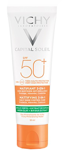 CAPITAL SOLEIL ANTI ACNE PURIFICANTE SPF 50+ 50 ML - Farmacianuova.eu
