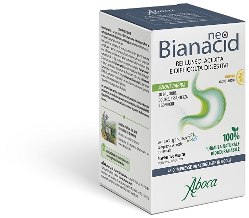 NEOBIANACID 45 COMPRESSE LIMONE - Farmacianuova.eu
