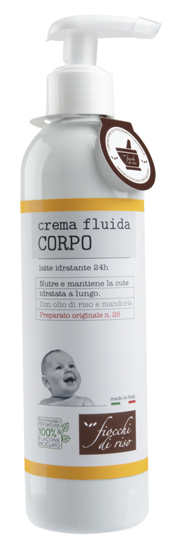 FIOCCHI DI RISO CREMA FLUIDA CORPO IDRATANTE 240 ML - Farmacianuova.eu