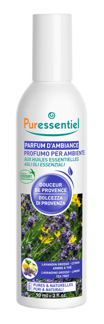PURESSENTIEL PROFUMO AMBIENTE DOLCEZZA PROVENZA ECOCERT 90 ML - Farmacianuova.eu