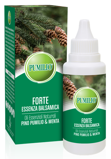PUMILIO FORTE ESSENZA BALSAMICA OLI ESSENZIALI NATURALI PINO PUMILIO & MENTA 40 ML - Farmacianuova.eu
