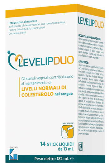 LEVELIPDUO 14 STICK LIQUIDI - Farmacianuova.eu