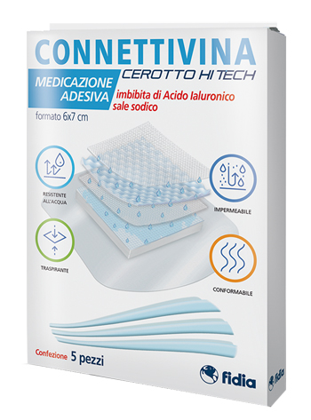 CEROTTO CONNETTIVINA HITECH 6 X 7 CM 5 PEZZI - Farmacianuova.eu