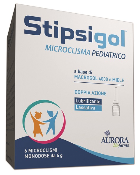 STIPSIGOL MICROCLISMA PEDIATRICO 6 X 6 G - Farmacianuova.eu