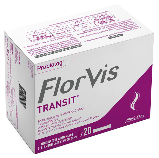 FLORVIS TRANSIT SOSPENSIONE ORALE 20 BUSTINE - Farmacianuova.eu