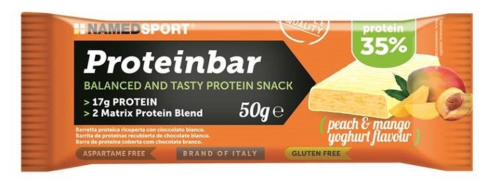 PROTEINBAR PEACH & MANGO YOGHURT 50 G - Farmacianuova.eu