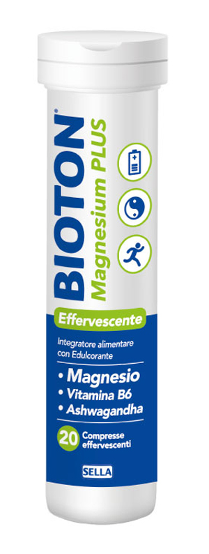 BIOTON MAGNESIUM PLUS 20 COMPRESSE EFFERVESCENTI - Farmacianuova.eu
