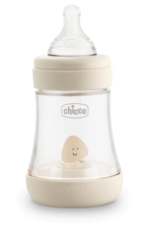 CHICCO BIBERON PERFECT 5 UNISEX 150 ML IN SILICONE 1 FORO - Farmacianuova.eu