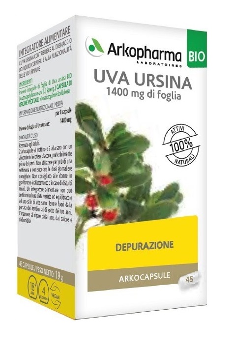 ARKO CAPSULE UVA URSINA BIO 45 CAPSULE - Farmacianuova.eu