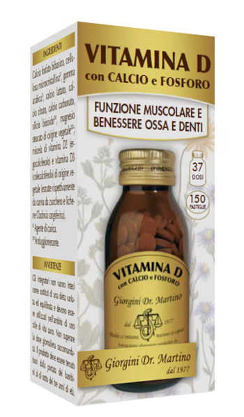 VITAMINA D CALCIO/FOSFORO 150 PASTIGLIE - Farmacianuova.eu