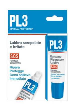 PL3 BALSAMO RIPARATORE LABBRA SOS CON ASTUCCIO 7,5 ML - Farmacianuova.eu