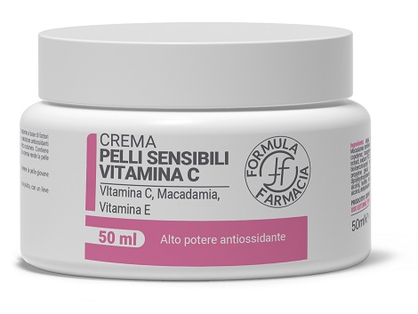 FORMULA CREMA VISO PELLI SENSIBILI VITAMINA C 50 ML SENZA CONSERVANTI - Farmacianuova.eu