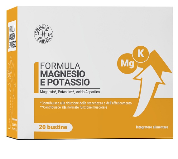 FORMULA MAGNESIO E POTASSIO 20 BUSTINE - Farmacianuova.eu