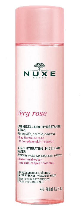 NUXE VERY ROSE ACQUA MICELLARE IDRATANTE 3 IN 1 200 ML - Farmacianuova.eu