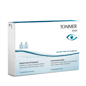 TONIMER EYES SALVIETTINE OFTALMICHE 16 PEZZI - Farmacianuova.eu