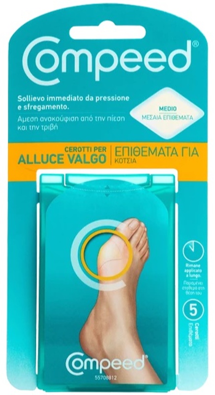 COMPEED CEROTTI PER ALLUCE VALGO 5 PEZZI - Farmacianuova.eu