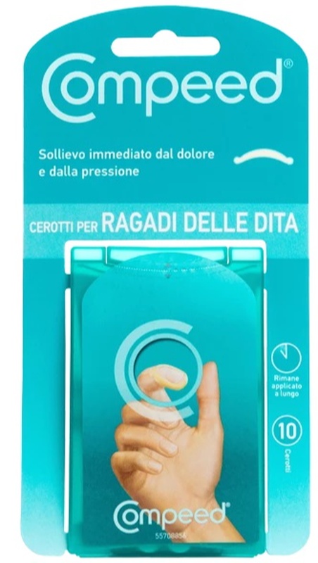 COMPEED CEROTTI PER RAGADI DITA 10 PEZZI - Farmacianuova.eu