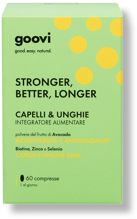 GOOVI CAPELLI&UNGHIE 60 COMPRESSE - Farmacianuova.eu