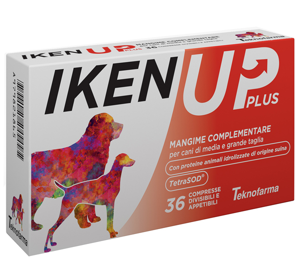 IKEN UP PLUS CANI MEDIA GRANDE TAGLIA SCATOLA 36 COMPRESSE - Farmacianuova.eu