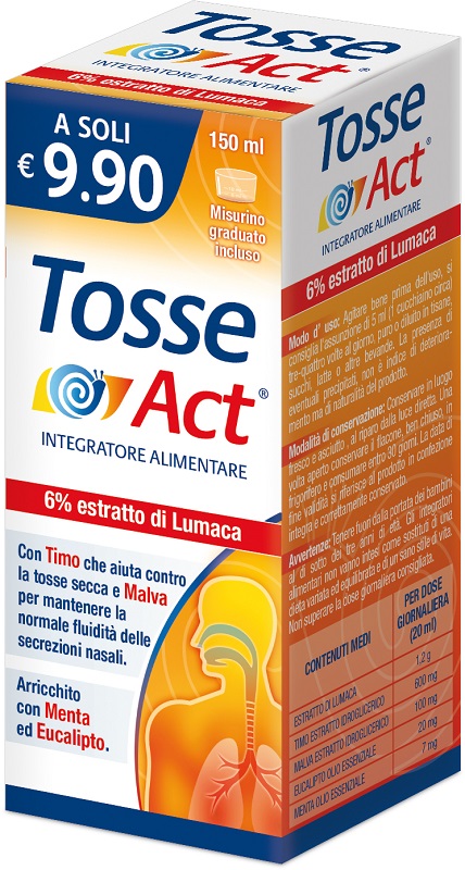 TOSSE ACT SCIROPPO 150 ML - Farmacianuova.eu