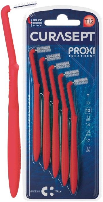 CURASEPT PROXI ANGLE T12 ROSSO/RED - Farmacianuova.eu