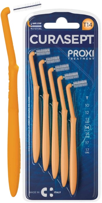 CURASEPT PROXI ANGLE T14 ARANCIO/ORANGE - Farmacianuova.eu