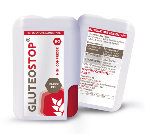 GLUTEOSTOP 90 MINI TABLETS - Farmacianuova.eu