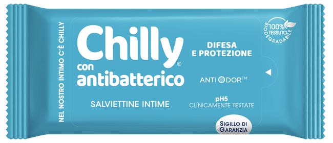 CHILLY SALVIETTE ANTIBATTERICHE 12 PEZZI - Farmacianuova.eu