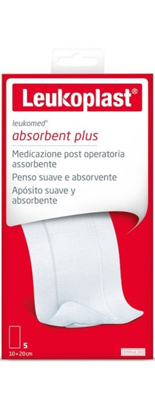 LEUKOMED MEDICAZIONE POST-OPERATORIA IN TESSUTO NON TESSUTO 10 X 20 CM - Farmacianuova.eu