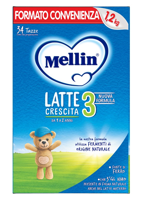 MELLIN LATTE CRESCITA 3 1,2 KG - Farmacianuova.eu