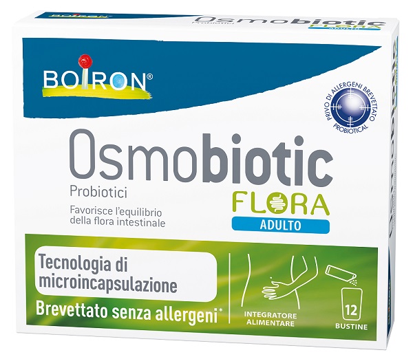 OSMOBIOTIC FLORA ADULTO 12 BUSTINE - Farmacianuova.eu