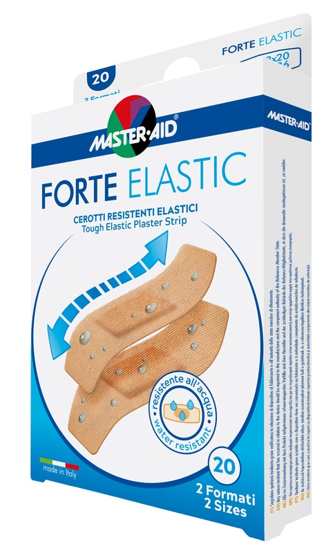 CEROTTO MASTER-AID ELASTIC 20 PEZZI 2 FORMATI - Farmacianuova.eu