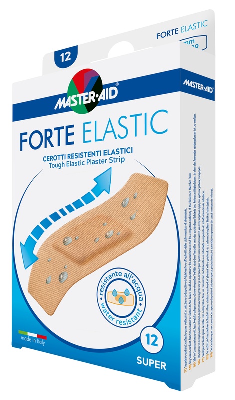 CEROTTO MASTER-AID ELASTIC SUPER 12 PEZZI - Farmacianuova.eu
